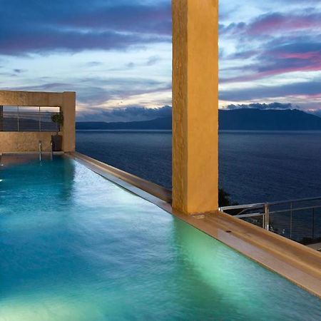 Beachfront Ravdoucha Epavlis Eleni Villa - Pool, Hot Tub, Gym, Sauna, Private Parking, Wifi 하니아 외부 사진
