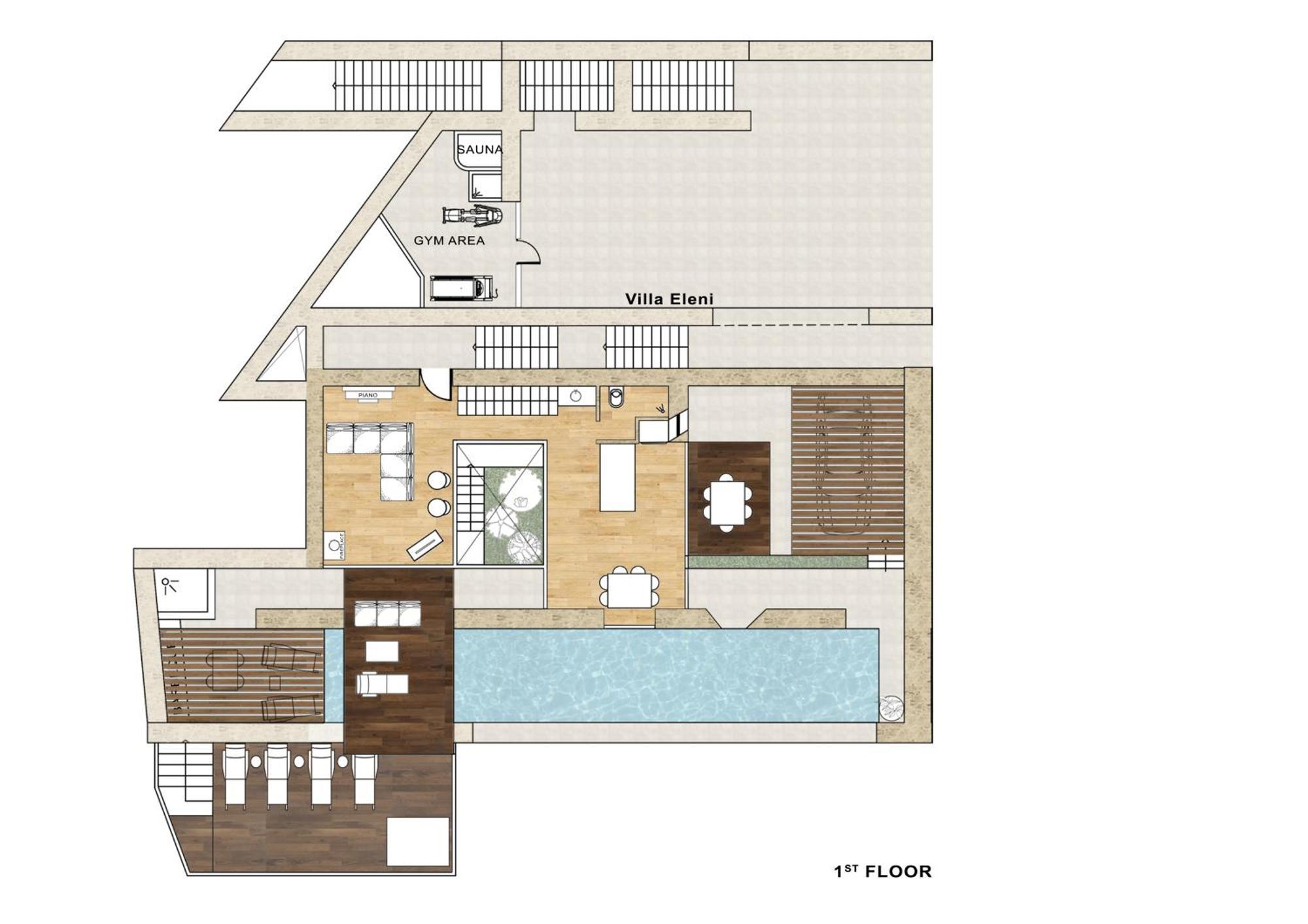Beachfront Ravdoucha Epavlis Eleni Villa - Pool, Hot Tub, Gym, Sauna, Private Parking, Wifi 하니아 외부 사진
