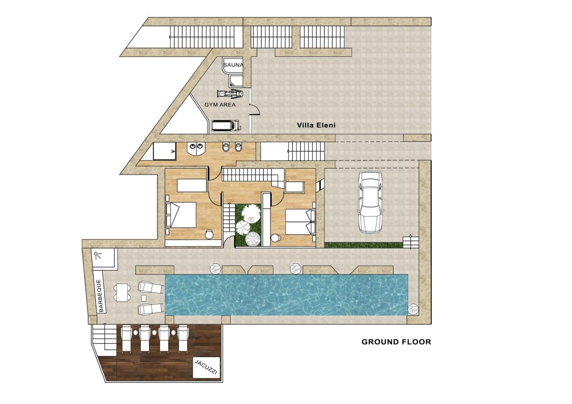 Beachfront Ravdoucha Epavlis Eleni Villa - Pool, Hot Tub, Gym, Sauna, Private Parking, Wifi 하니아 외부 사진